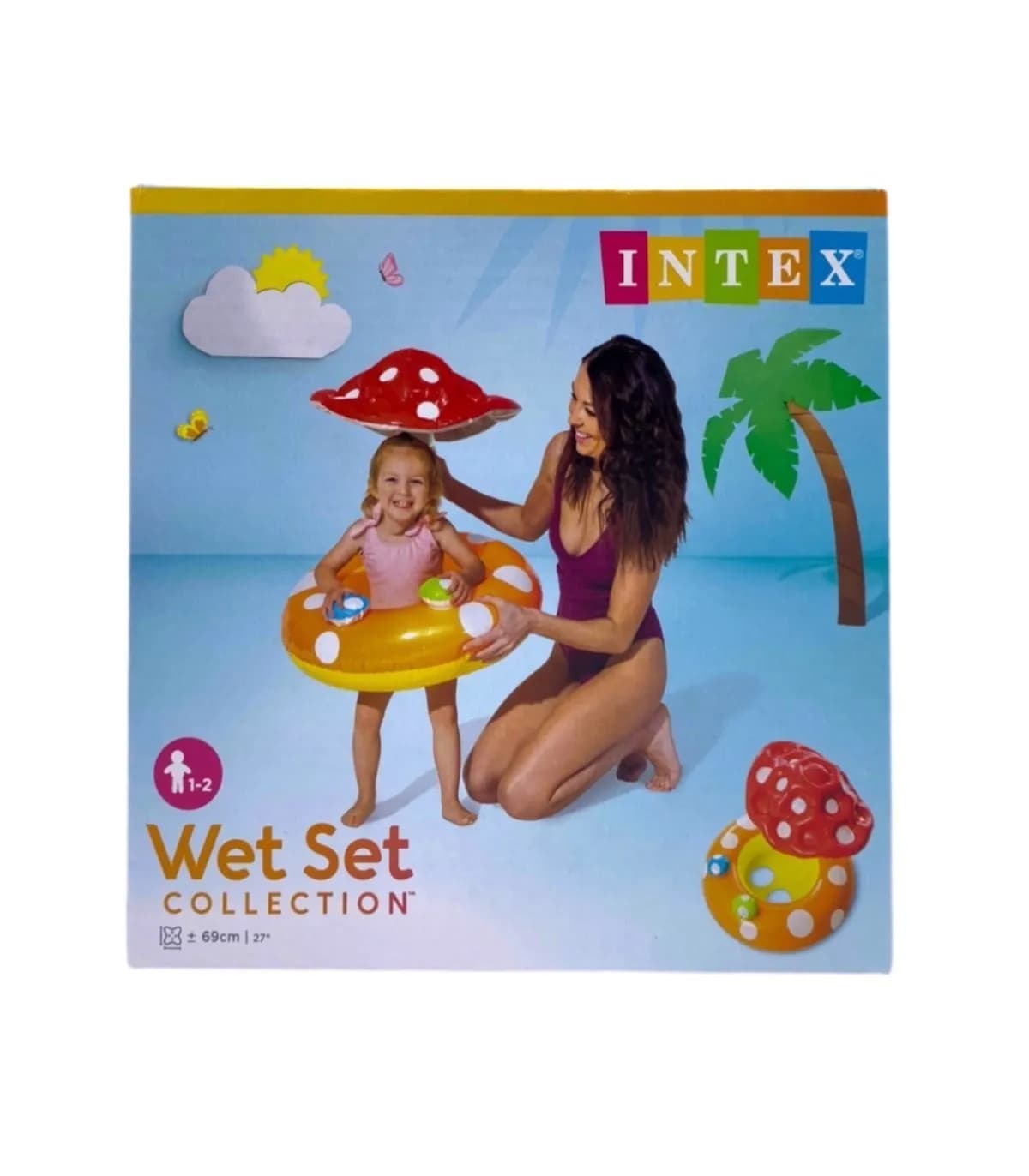 Anúncio: Intex Flotador Salvavidas Wet Set Coll. 56574NP (1-2)