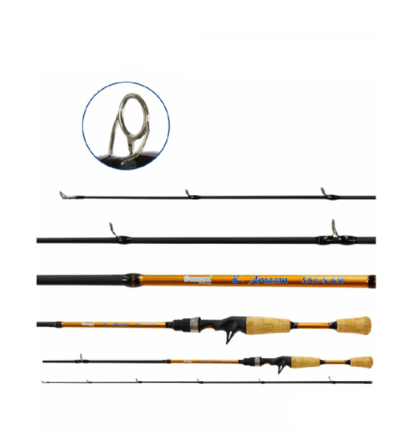 Anúncio: Sumax Vara Amazon SAC-602M 6'0" 8-17LB Carb Ct 2P