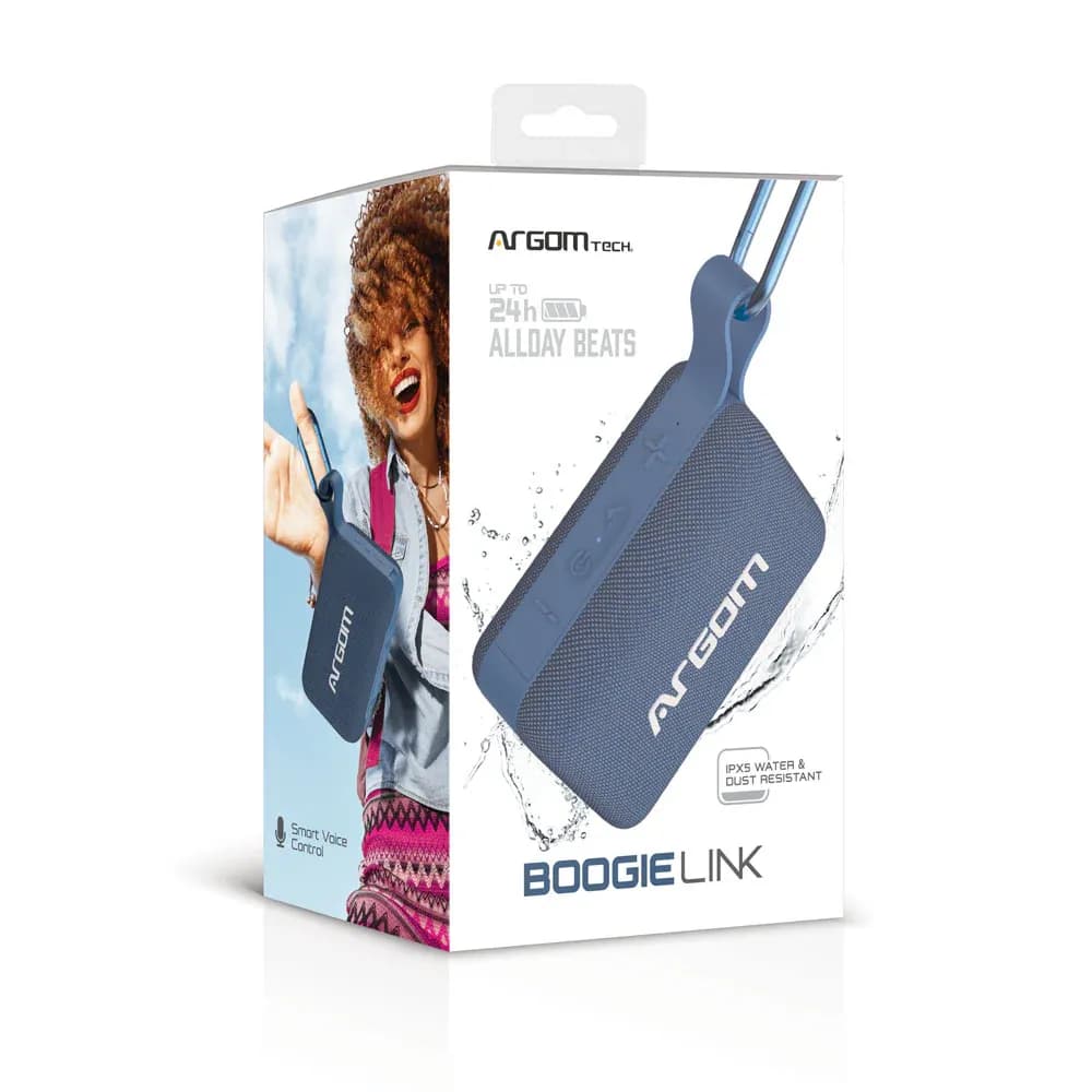 Anúncio: Argom Speaker ARG-SP-3110BL Boogie Link Bluetooth Azul