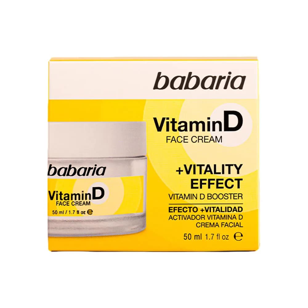Anúncio: Babaria Crema Facial Vitamina D 50ML