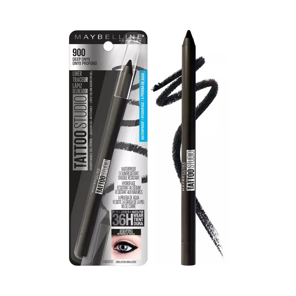 Anúncio: Maybelline Lapiz Delineador De Ojos Tatto Studio 900 Deep Onyx