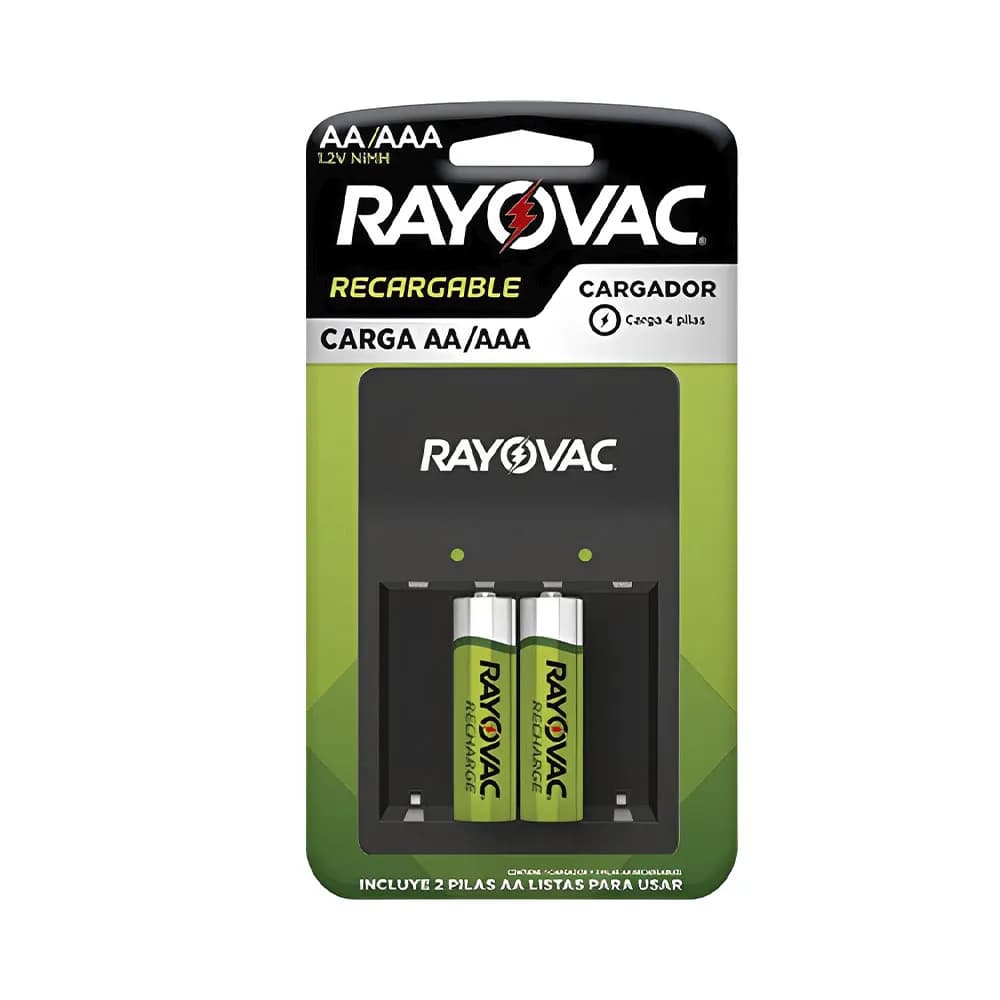Anúncio: Rayovac Cargador De Pilas Aa/aaa