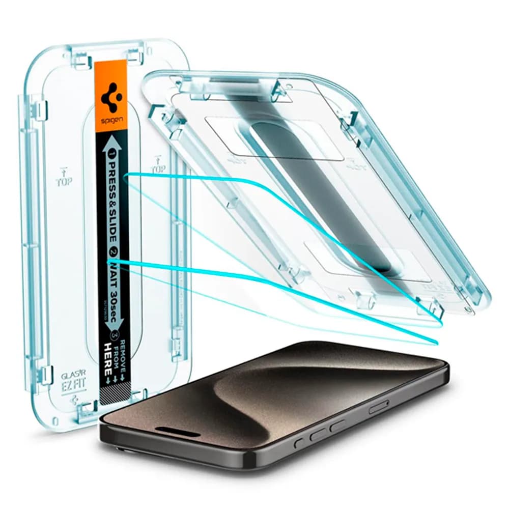 Anúncio: Spigen Capa iPhone 15 PRO MAX Slim Glastr Fit AGL06872