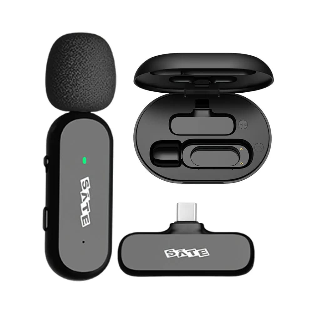 Anúncio: Satellite Microfono Inalambrico A-MK151 Tipo C Negro