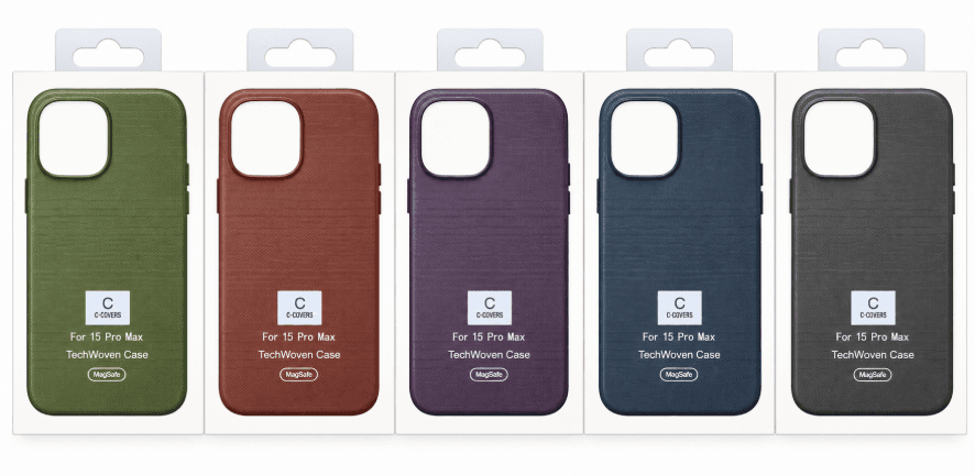 Anúncio: C-covers Capa iPhone 15 PRO MAX Techwoven Magnetic Colores Varios