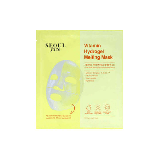 Anúncio: Seoul Face Mascarilla Facial Vitamin Hydrogel Melting