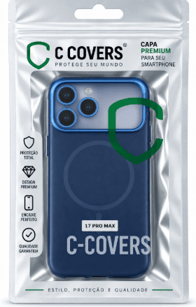 Anúncio: C-covers Capa iPhone 17 PRO MAX Creative Silicone Fashion Colores Varios