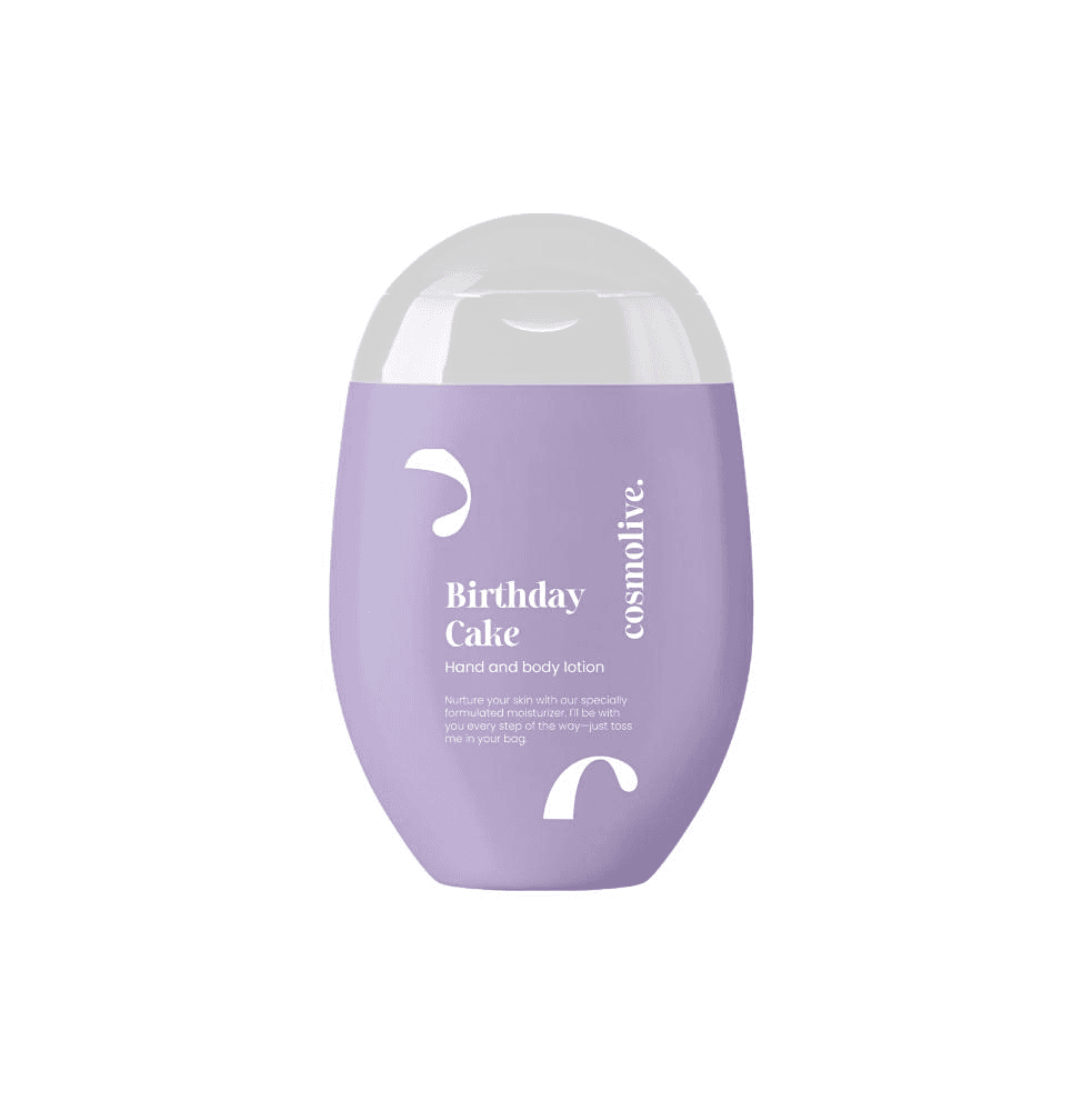 Anúncio: Cosmolive Locion Para Manos Y Cuerpo Birthday Cake 100ML