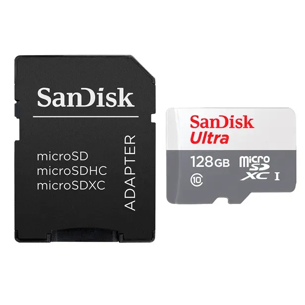Anúncio: Sandisk Memoria Micro SD Ultra 128GB C10 100MB/S SDSQUNR-128G-GN3MA