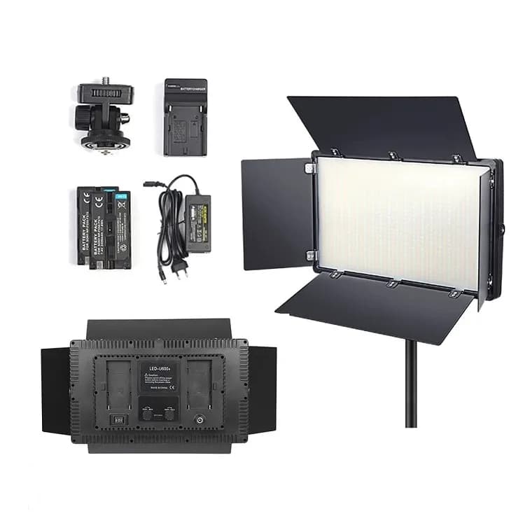 Anúncio: Smart Vision Luz LED P/estudio U-800 Kit Photo&video Black