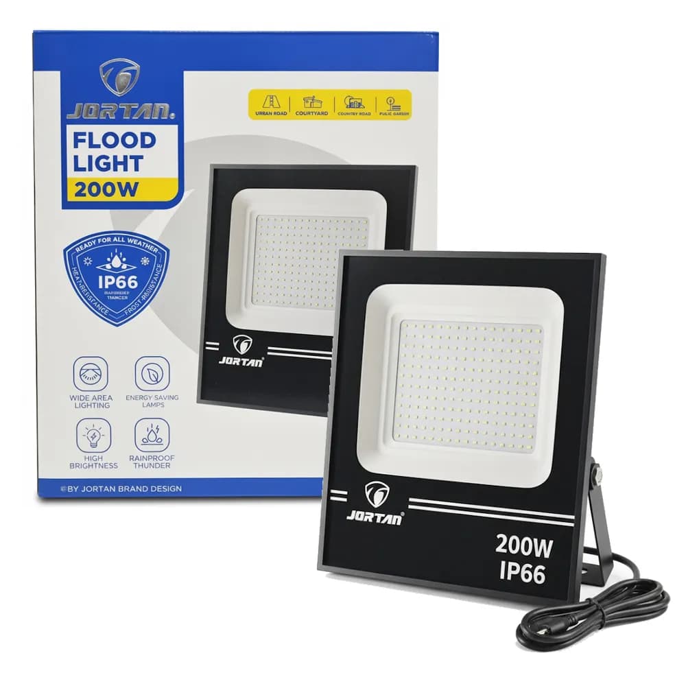 Anúncio: Satellite Reflector LED Jortan JT-JG200W 200W/6500K/IP66/CONTROL