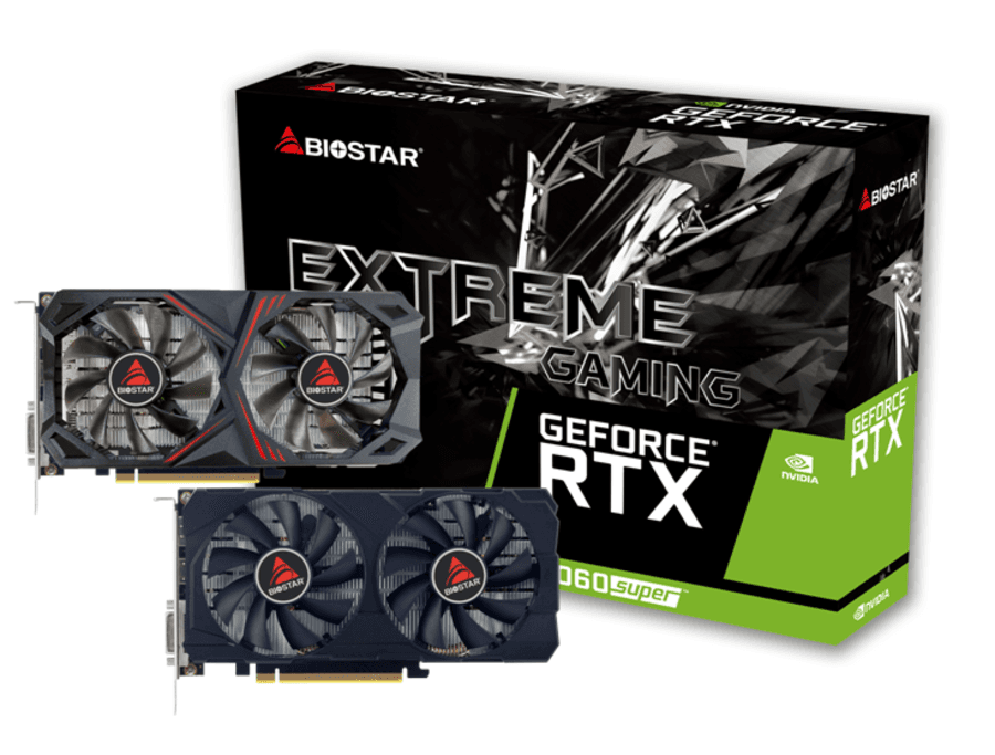 Anúncio: Biostar Placa De Video Geforce RTX2060 Super Extreme Gaming VN2066RF82