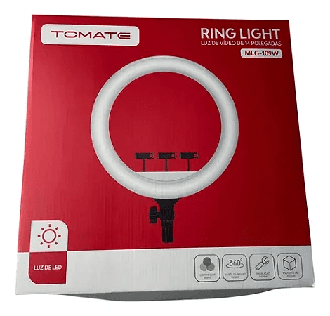 Anúncio: Tomate Anillo LED MLG-109W (anatel) 14"