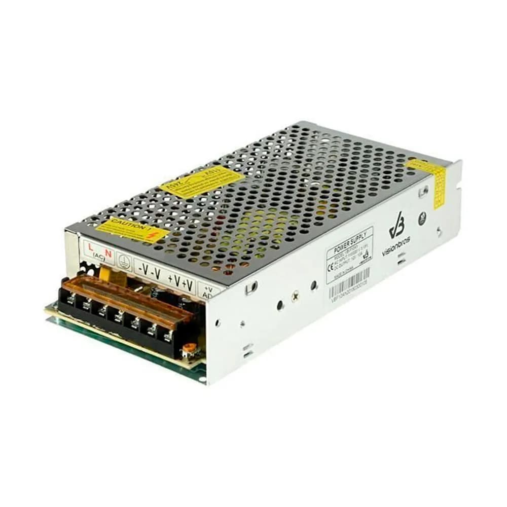 Anúncio: Visionbras Fuente Cctv VB-F10AH-S 12V 10A Bivolt