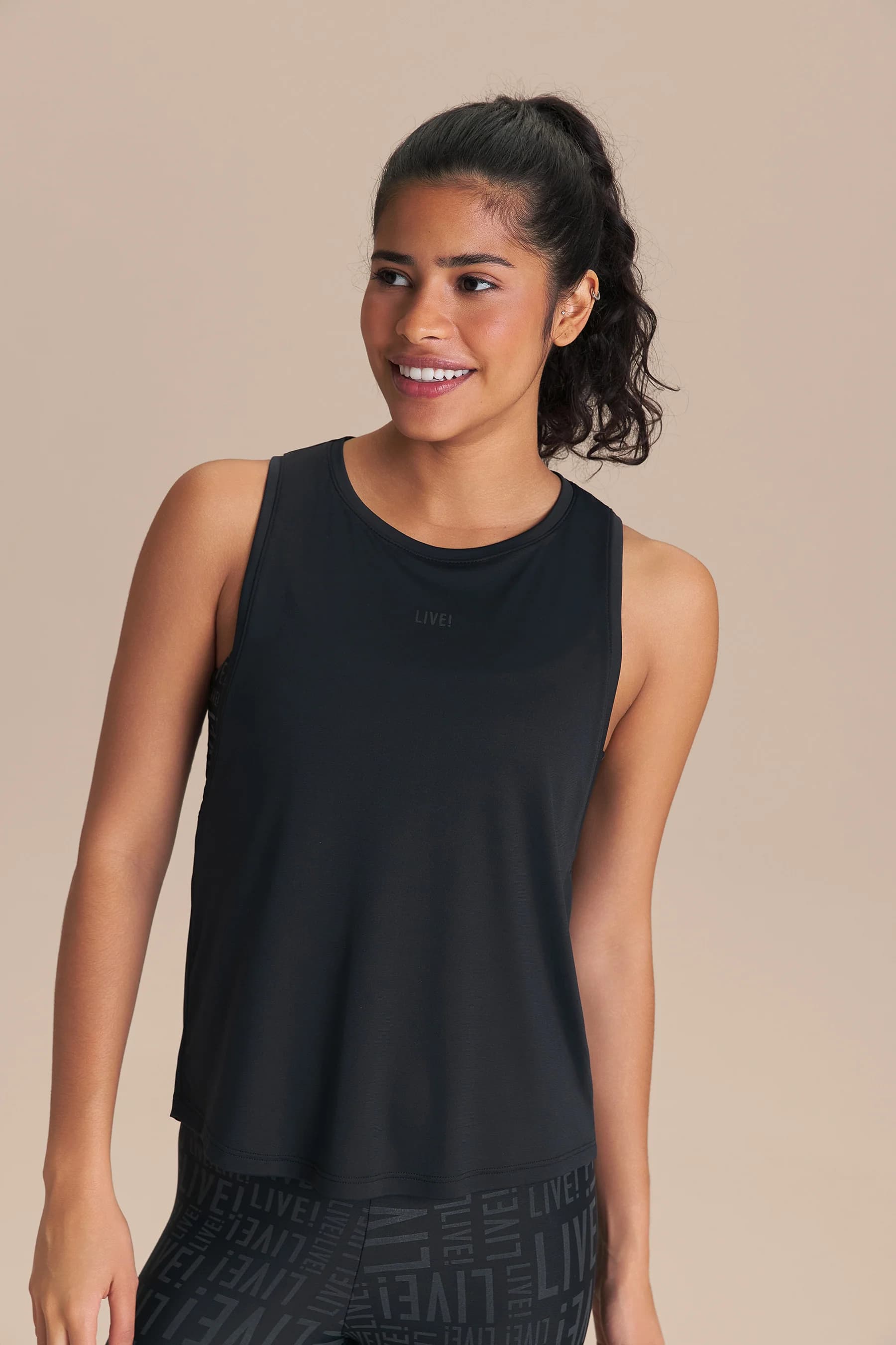 Anúncio: Live Regata Fem Bio Stretch P1577 Negro (t) L