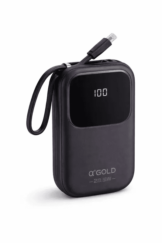 Anúncio: A'gold Cargador BTE-86 10000MAH (anatel) Black