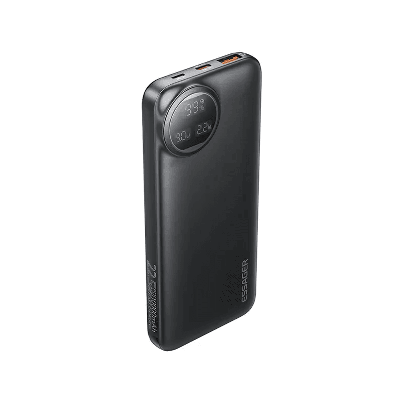 Anúncio: Essager Cargador Portatil EDY1W-SP02-Z USB-C 10000MAH 30W Black