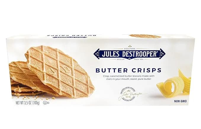 Anúncio: Jules Destrooper Snack Butter Crisps On The Go 35G