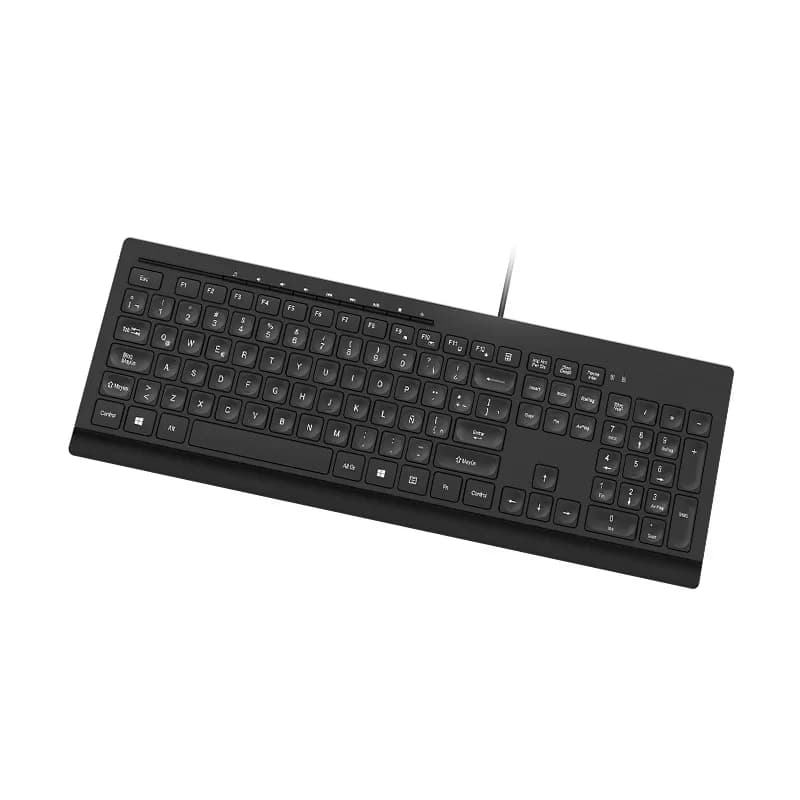 Anúncio: Klip Teclado KKM-252S Compass Multimedia Esp Negro