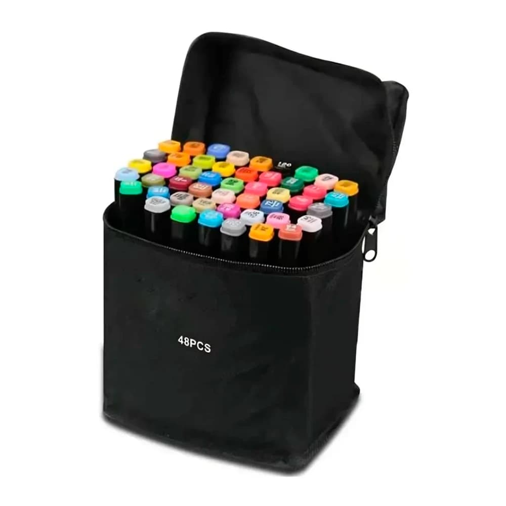 Anúncio: CANETAS COLORIDAS TOUCH KIT 48 PCS