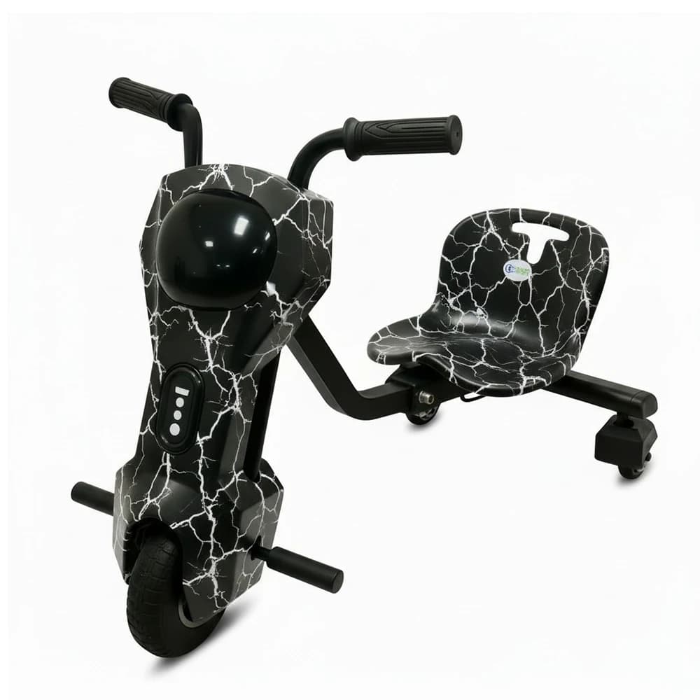 Anúncio: RAIO PRETO SMART WHEEL TRICICLO ELÉTRICO 8.5 SM02 COM BLUETOOTH E LUZES