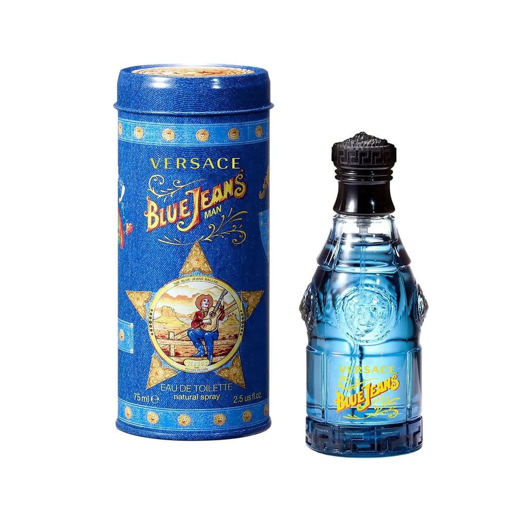 Anúncio: VERSACE BLUE JEANS MEN 75ML EDT