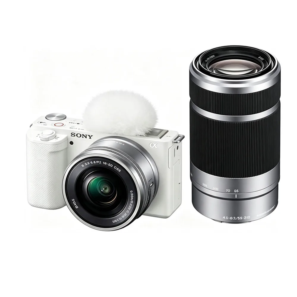 Anúncio: CAMERA SONY ZV-E10 II 16-50MM+55-210MM LENS KIT WHITE