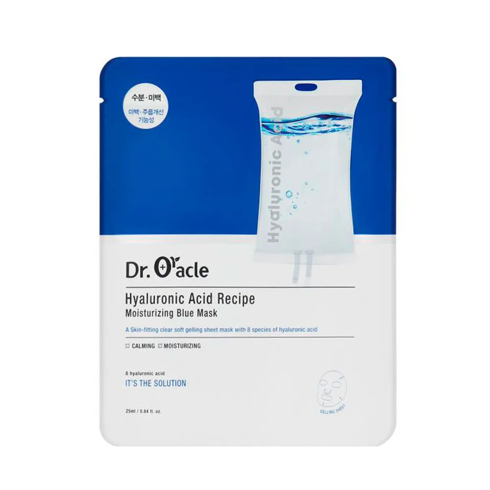 Anúncio: DR ORACLE HYALURONIC ACID RECIPE MOISTURIZING BLUE MASCK