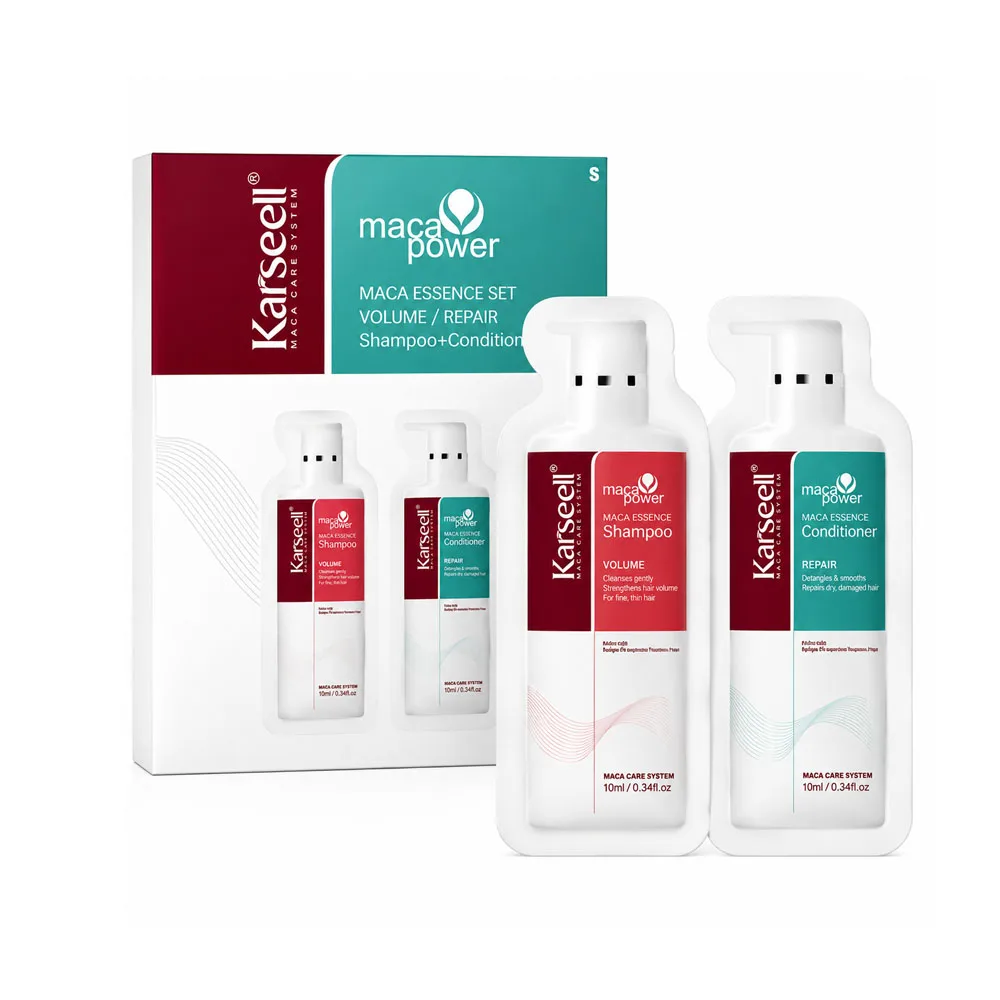 Anúncio: KARSEELL MACA POWER SET VOLUMEN/REPAIR SH+CD 10MLX24