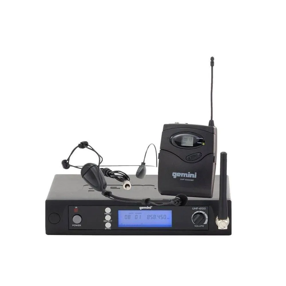Anúncio: MICROFONE GEMINI UHF 6100HL CABEZA