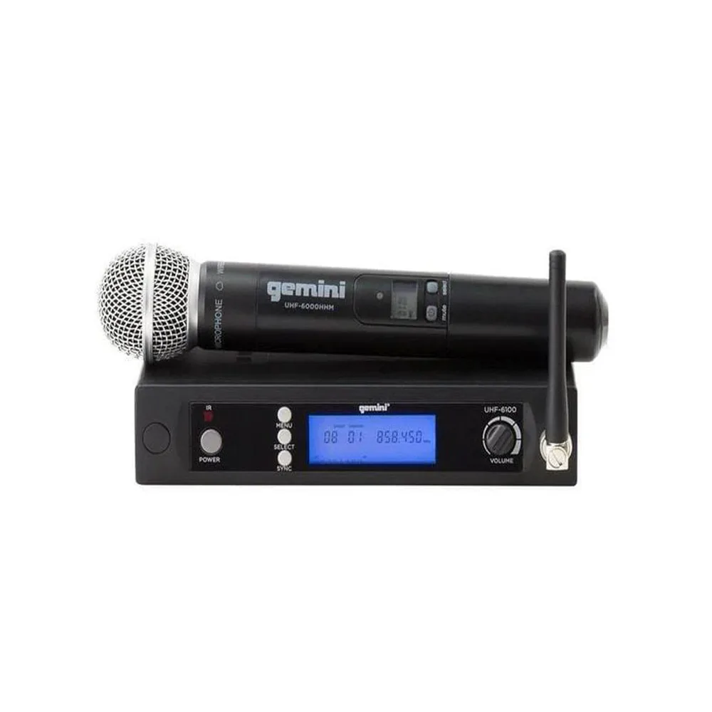 Anúncio: MICROFONE GEMINI UHF 6100M MAO