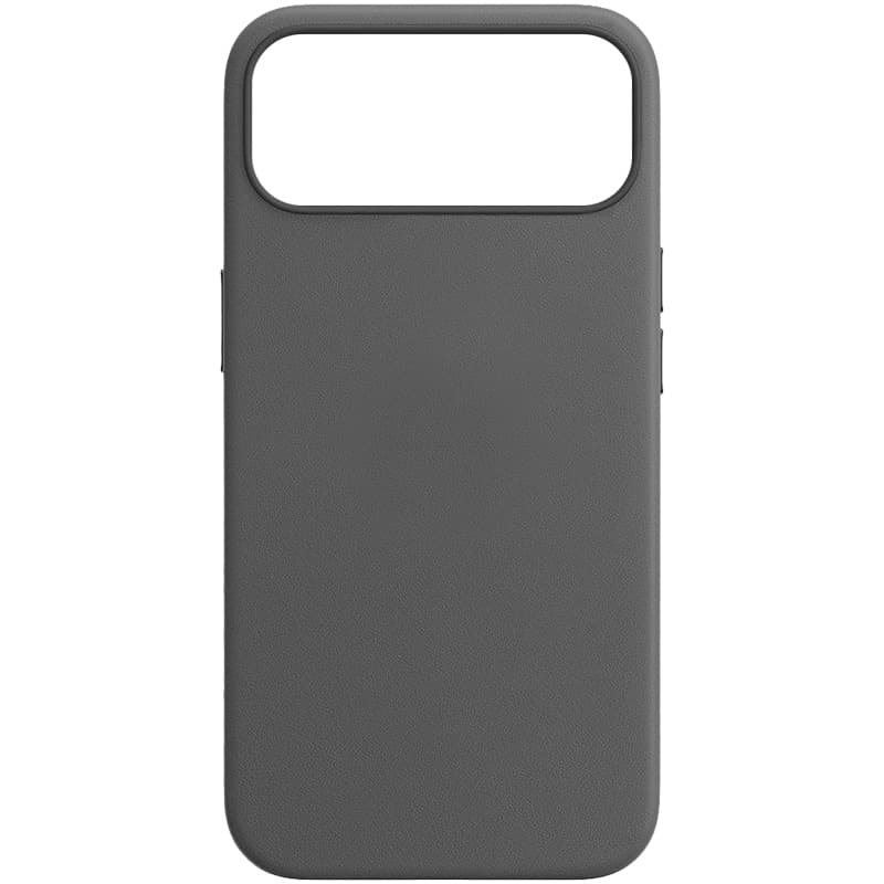 Anúncio: CAPA APPLE 17 PRO MAX LEATHER MAGSAFE CINZA