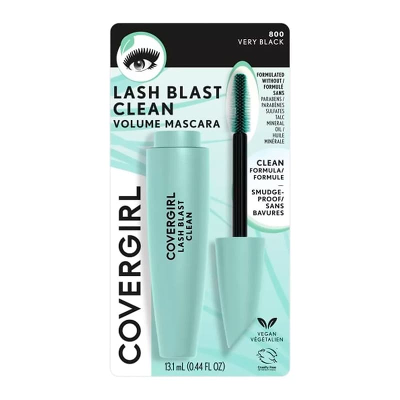 Anúncio: COVERGIRL LASH BLAST CLEAN MASCARA VERY BLACK