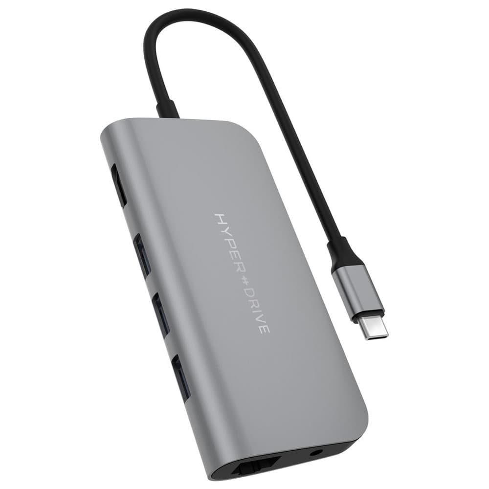 Anúncio: Hub Hyperdrive Power 9-IN-1 USB-C Space Gray – HD30F-GRAY