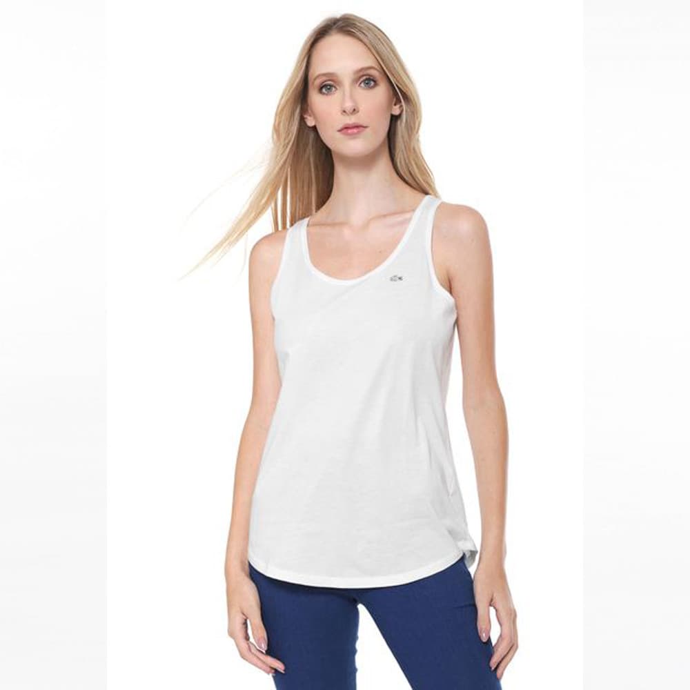 Anúncio: LACOSTE CAMISETA F TF2036-001-042 BRANCA – TF2036-001-042