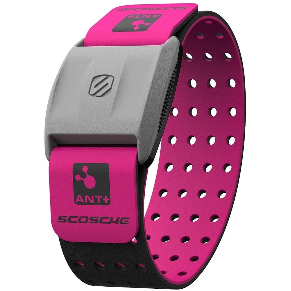 Anúncio: Braçadeira Monitor de Frequência Cardíaca Scosche Rhythm+ Rosa – RTHM1.9PK