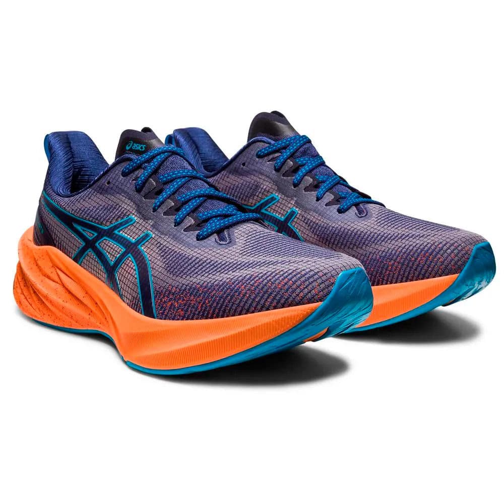 Anúncio: Tênis ASICS Masculino 1011B591.400 39 Novablast 3 LE – Indigo Blue/Island Blue