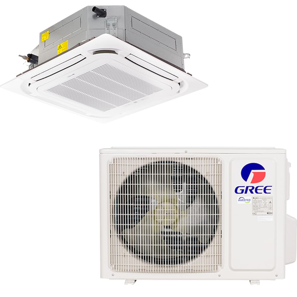 Anúncio: Ar Condicionado Gree R32 Cassette Inverter 18.000BTUs 220V 50/60 Hz – Branco