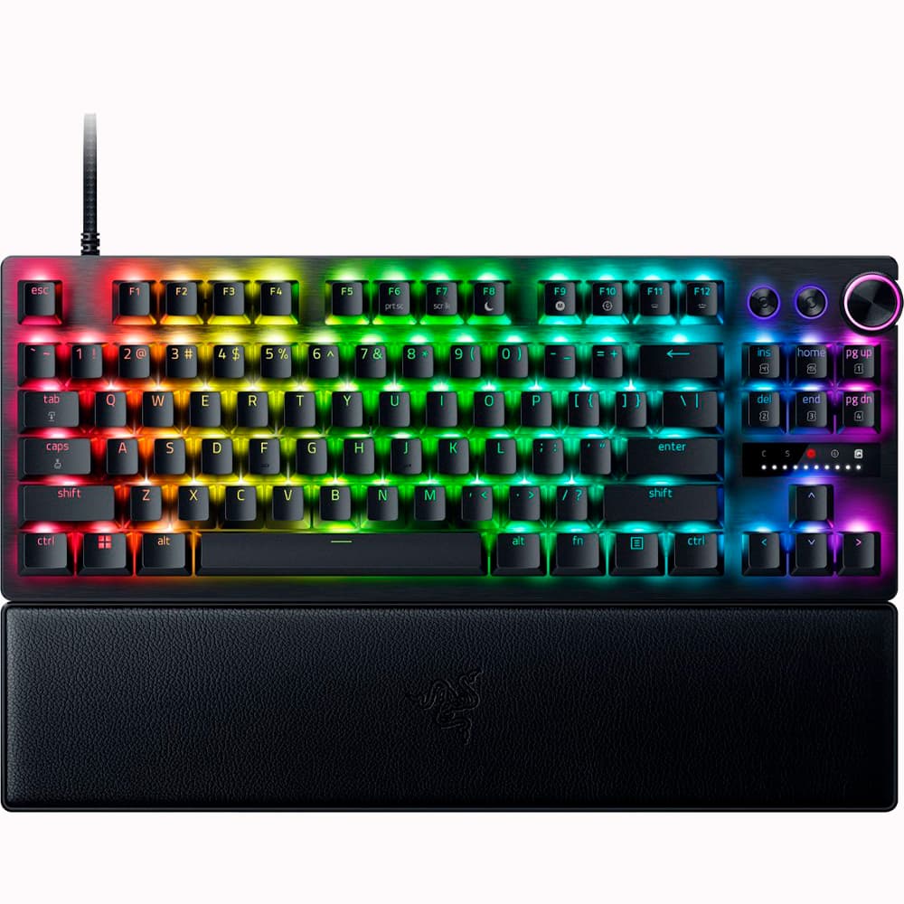 Anúncio: Teclado Gamer Analógico Razer Huntsman V3 Pro Tenkeyless RGB USB Inglês – Preto RZ03-04980200-R3U1