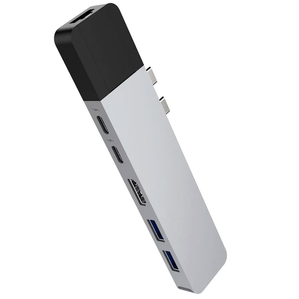 Anúncio: Hub Targus GN28N-SIL-GL HyperDrive NET 6-in-2 USB-C – Prata