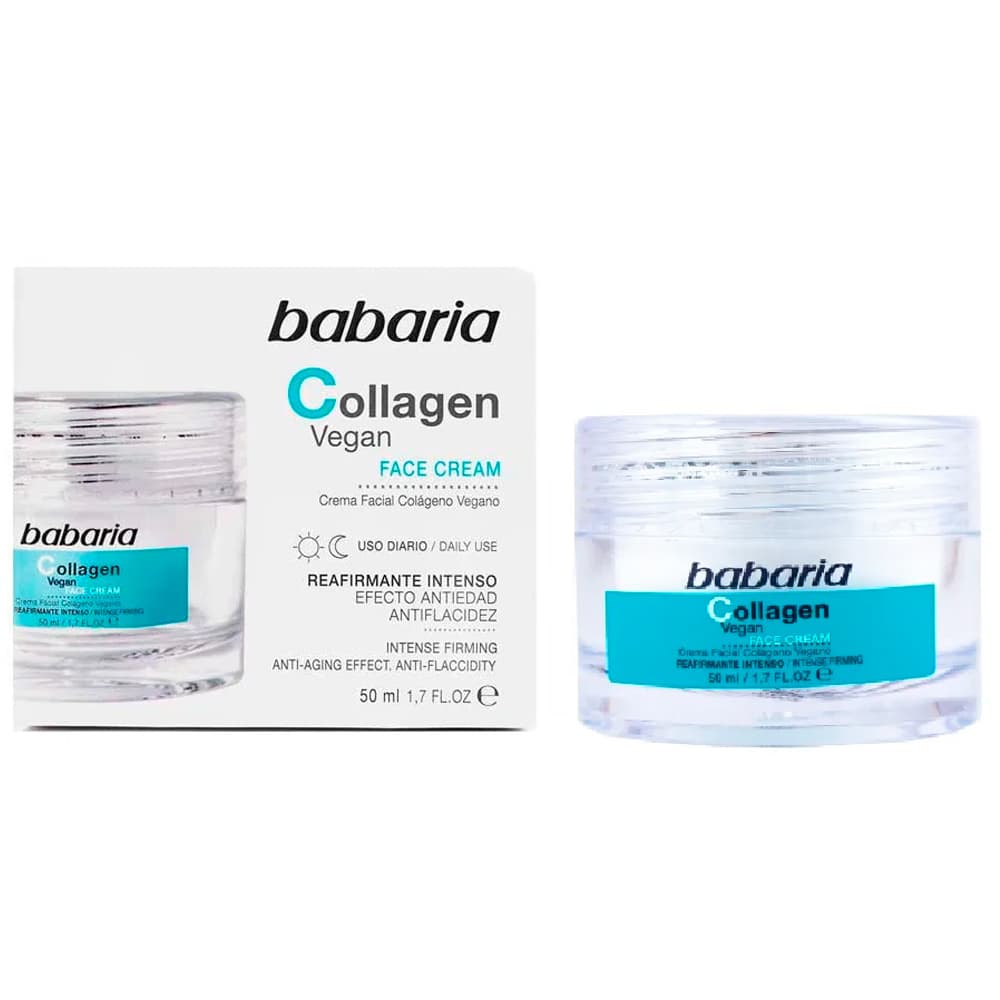 Anúncio: Creme Facial Babaria Collagen Vegan Antienvelhecimento 50ML