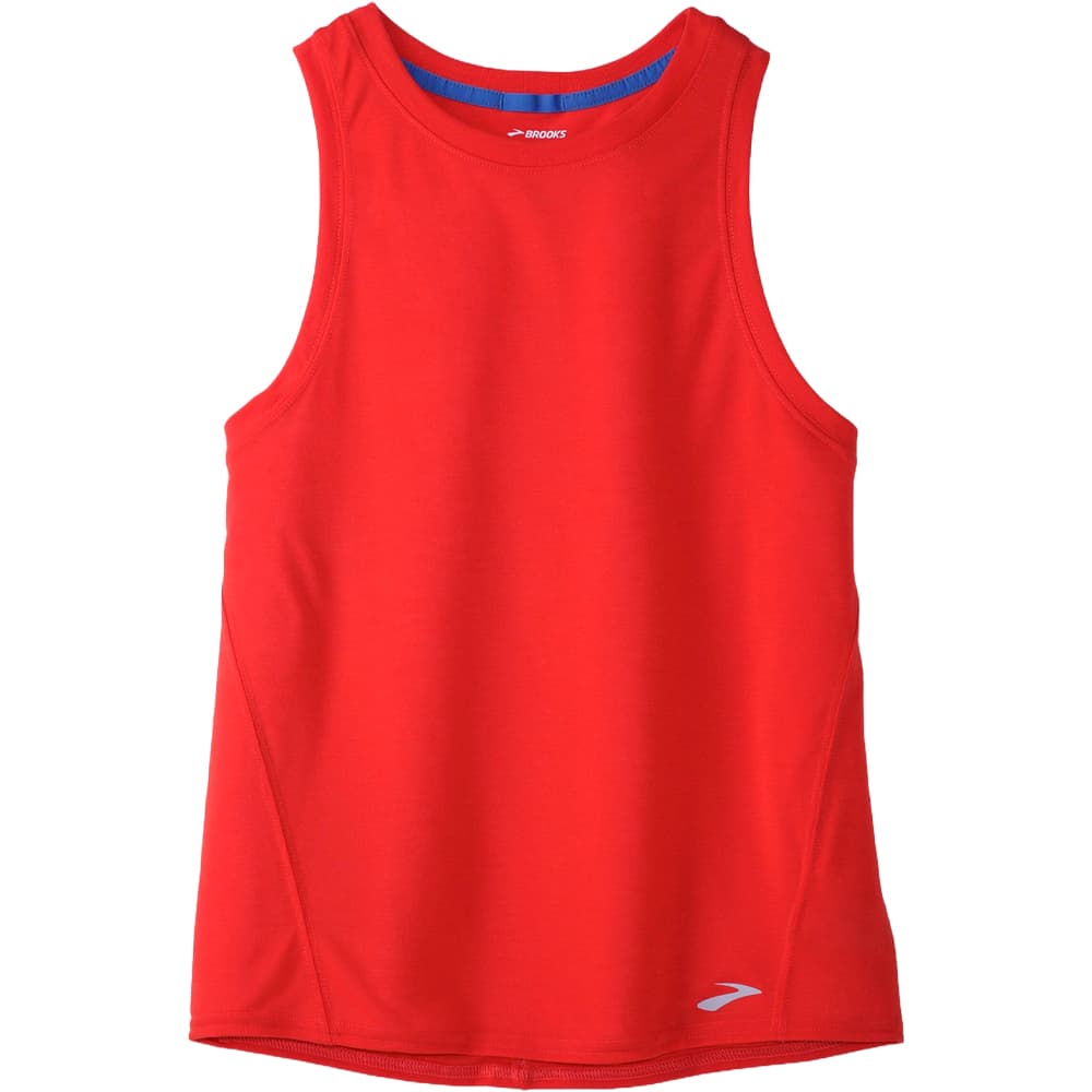 Anúncio: Camiseta Regata Brooks Feminino Distance Tank 2.0 L Vermelho – 221606696