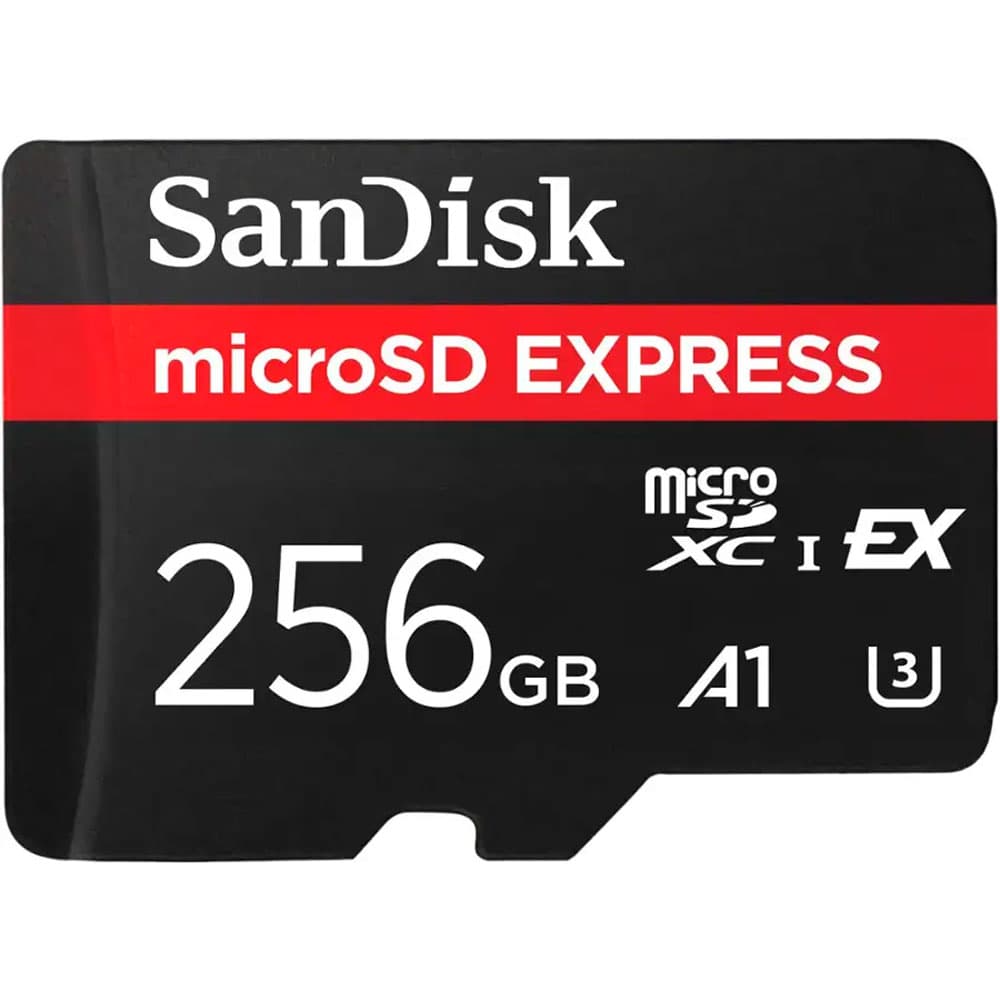 Anúncio: Cartão de Memória Micro SD SanDisk Express SDXC 256GB 880 MB/s – SDSQXFN-256G-GN4NN