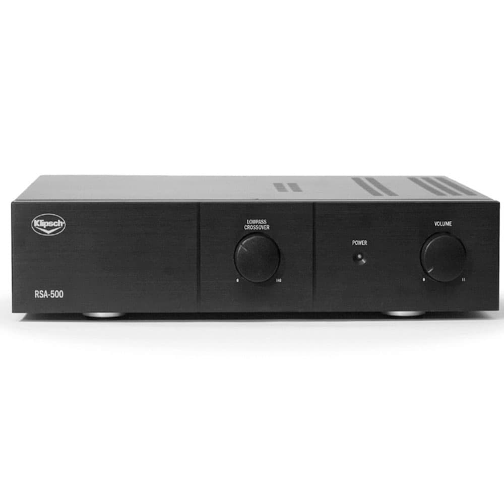 Anúncio: Amplificador Múltiplo De Potência Klipsch RSA-500 500W RMS Para Subwoofer