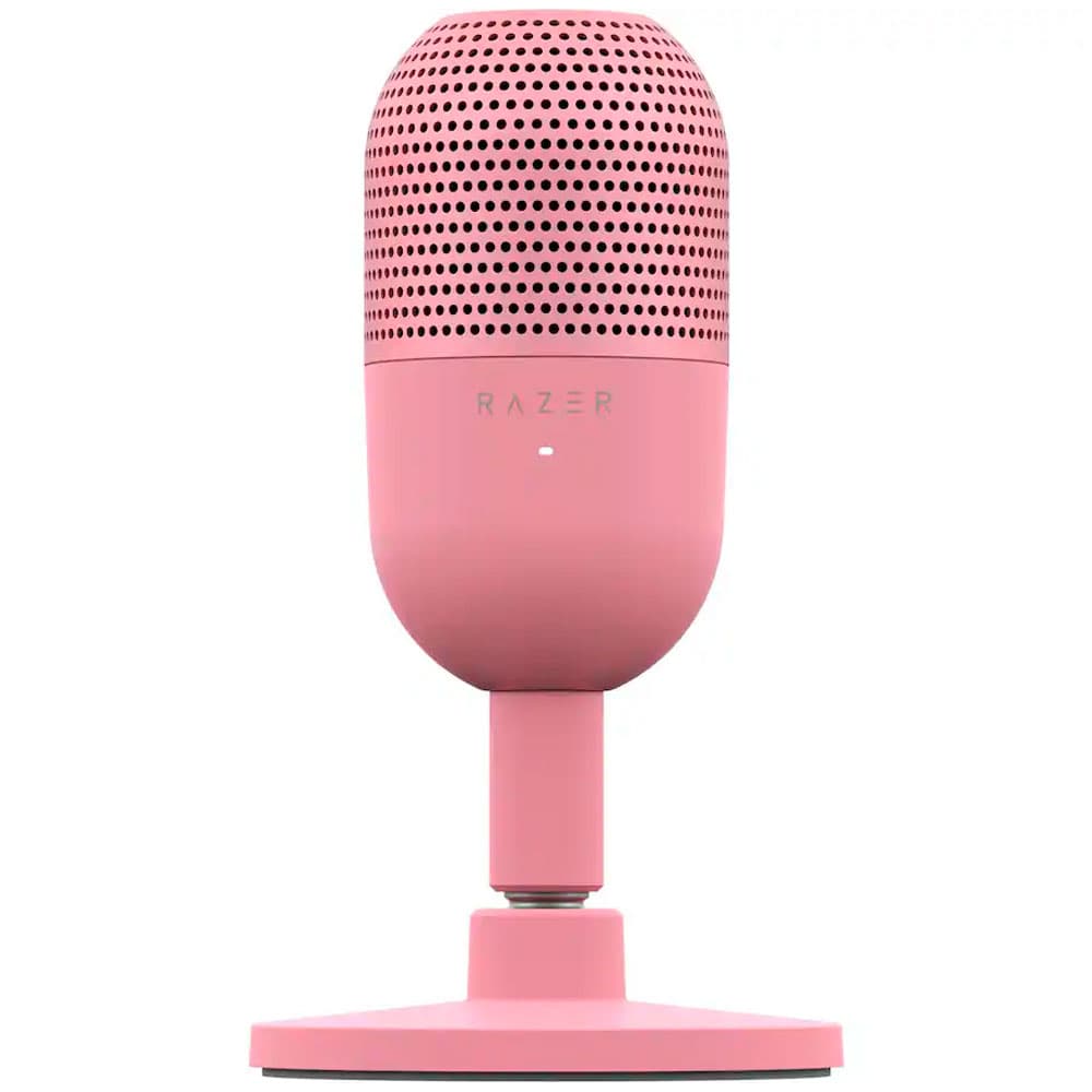 Anúncio: Microfone para Stream Razer Seiren V3 Mini Ultra-Compact USB Quartz Edition – RZ19-05050200-R3U1