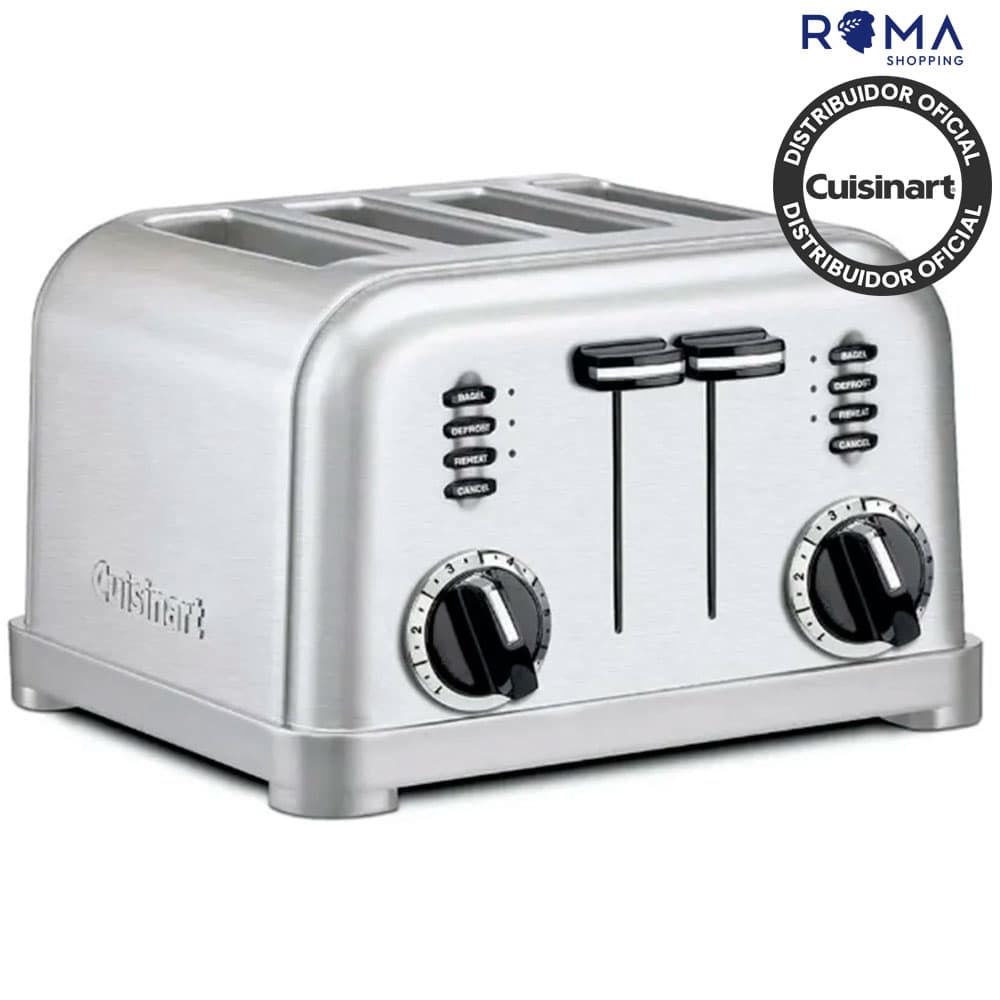 Anúncio: Torradeira Cuisinart CPT-180BR Clássica Metal 4 Fatias 6 Níveis 220V Inox