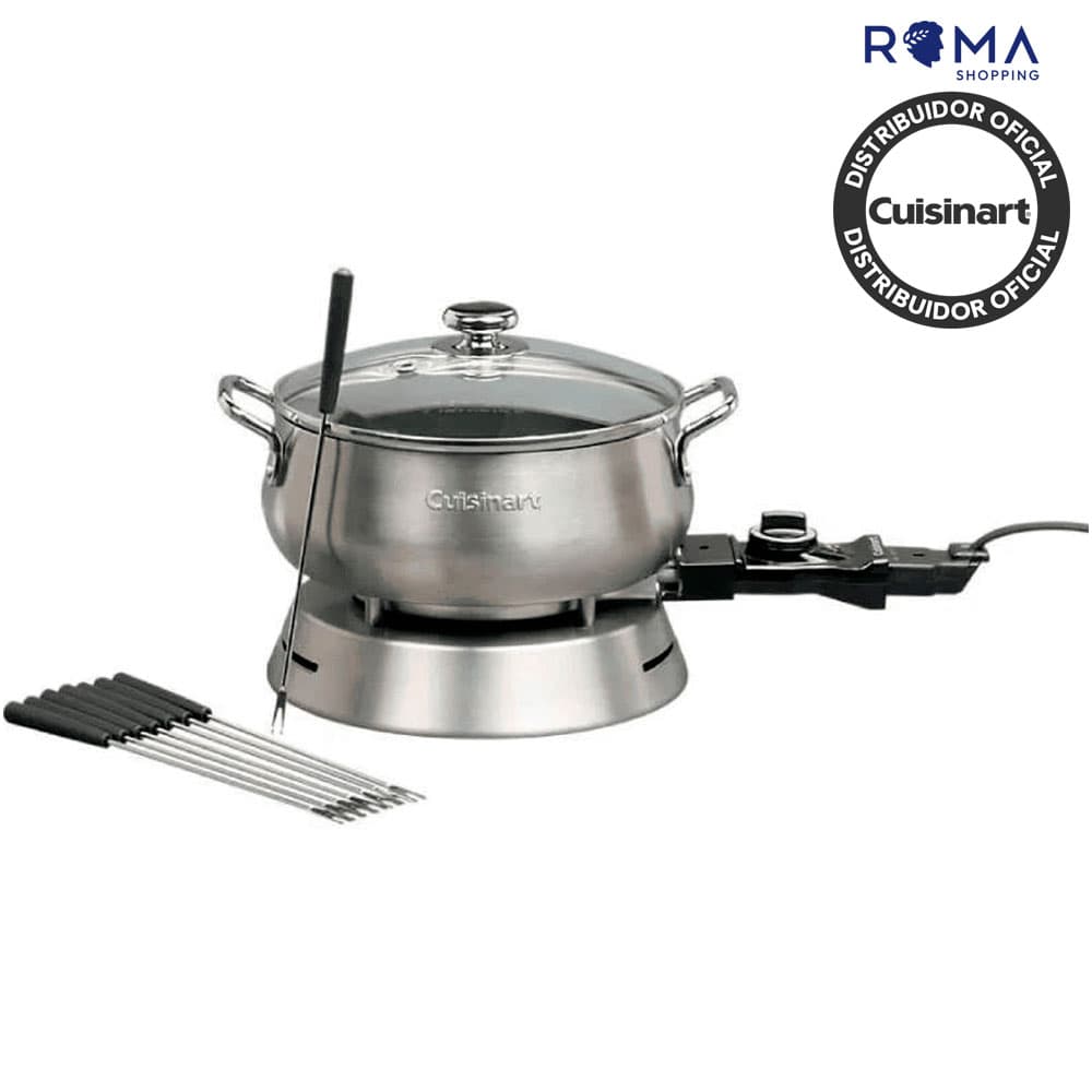 Anúncio: Panela Fondue Elétrico Cuisinart CFO-50CBBR 8 Níveis Aço Inoxidável 2.8L 1000W 110V