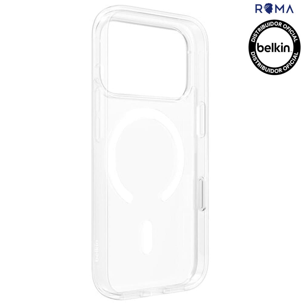 Anúncio: Case Belkin iPhone 17 Pro SheerForce Grip Tranparent – MSA031FQCL