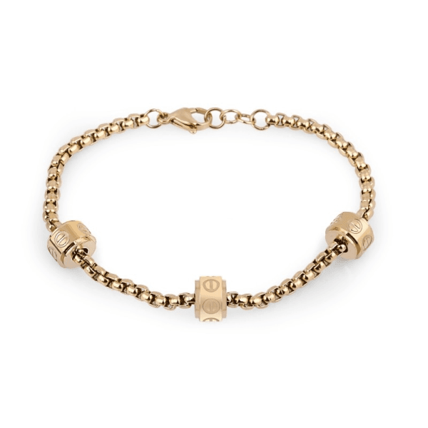 Anúncio: Pulseira Feminina Freelook FRJ.3.3009-3 de aço inoxidável - Dourado