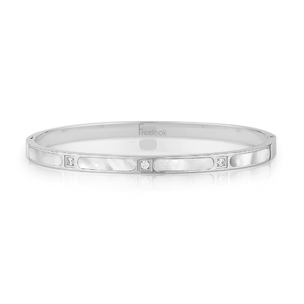 Anúncio: Pulseira Feminina Freelook FRJ.3.3002-1 de aço inoxidável - Prata